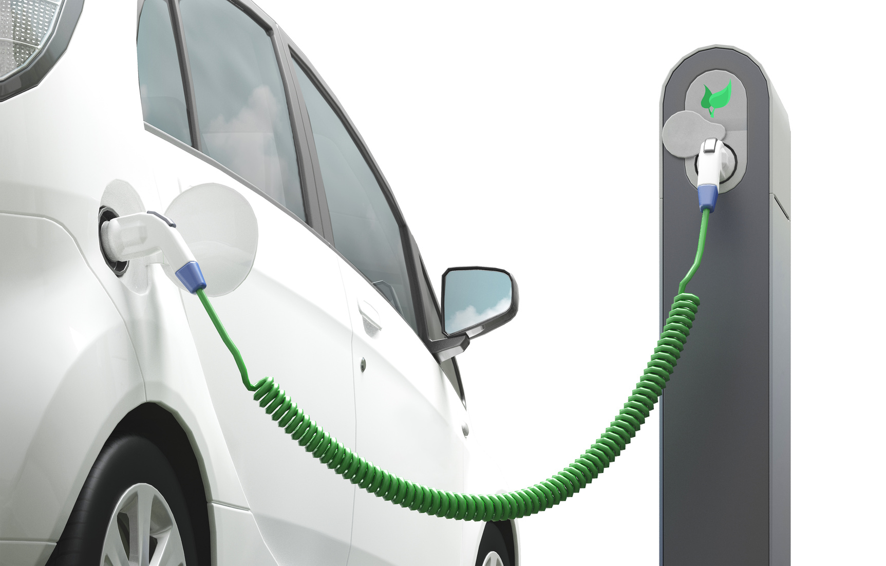 Auto Elettrica In Carica O Energia Pulita - Save A Little Money : Save 